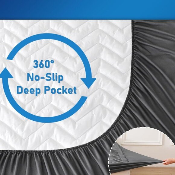 NWT: Full size Mattress Pad/Protector - Picture 3 of 4